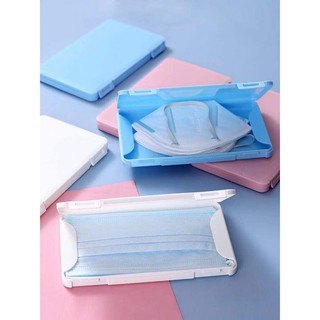 Portable Face Mask Storage Washable Case Face Masks Container Safe Pollution-Free Storage Box