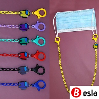 Multicolor Chain Necklace Fashion Mask Lanyard Glasses Chain Dual-Use Creative Anti-Lost Mask Chain Unisex BESLA