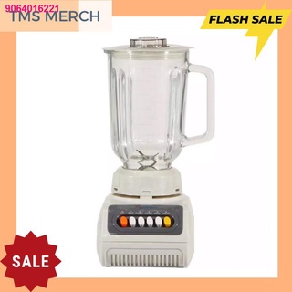 FGY09.14๑TMS Astron BL-153 Blender Mixer With 1.5L Glass Jug (White)