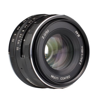 Meike MK-50mm F2.0 50mm f 2.0 Large Aperture Manual Focus lens fit Fujifilm X Mount (7)