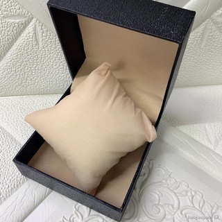 Watches❒❆₪▤∏Empty Ordinary Box with pillow Can put jewelry, watch ...gift box color red/black size 1