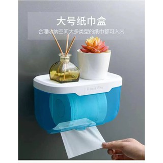 Toilet Paper Holder Tissue Box Bathroom Storage Paper Organizer Bathroom Tissue Holder Rack Self (8)