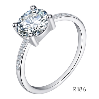 Silver Kingdom 92.5 Italy Silver Korean Fashion Japan Jewelry Accessory Ladies' Ring R186