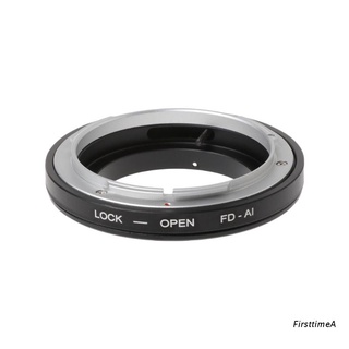 fir♞ FD-AI Mount Adapter Ring For Canon FD Lens to Nikon F D7100/ D600/ D3200/ D800