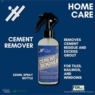 3CHOME AND LIVING♟☸▩CEMENT REMOVER 250ml SPRAY BOTTLE (CEMENT GROUT REMOVER TILES RAILINGS WINDO