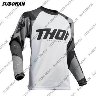 2021 thor high-end custom bicycle motorcycle mountain bike cross-country cycling jerseys Maillot DH downhill riding (3)