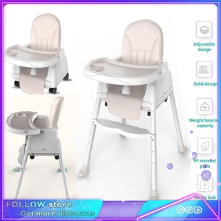 【COD】Baby High Chair Feeding Chair With Compartment Booster Toddler High （1-9 Year Old）**-chair (1)