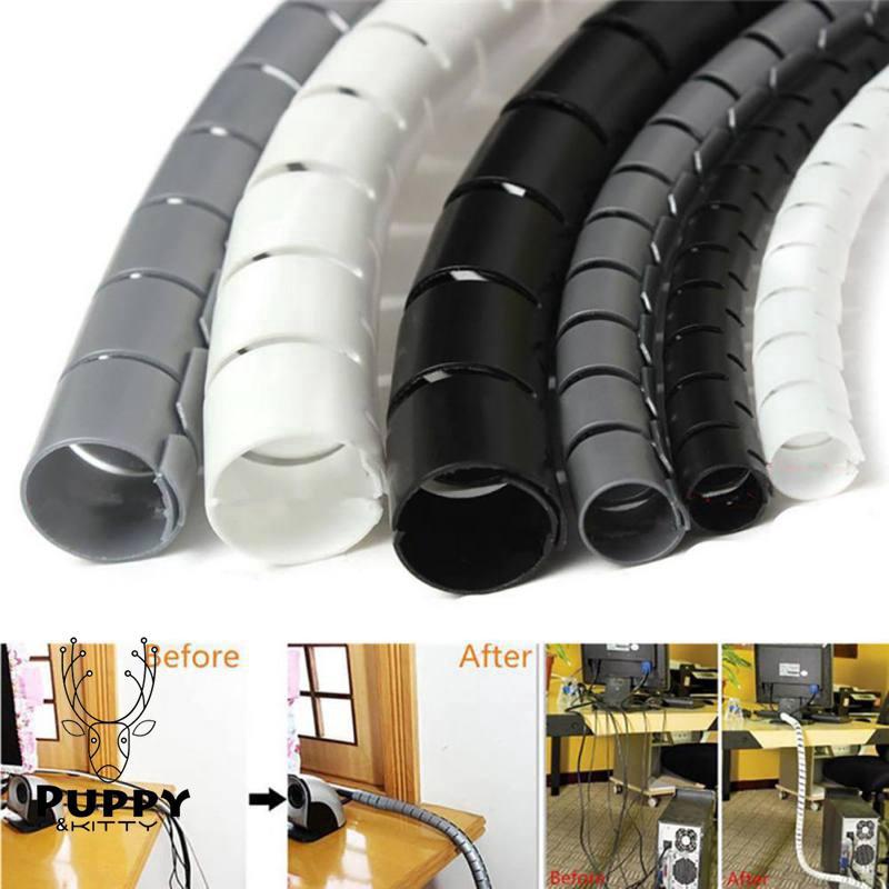 PE Plastic Covered Wire Cable Line Protective Sleeve