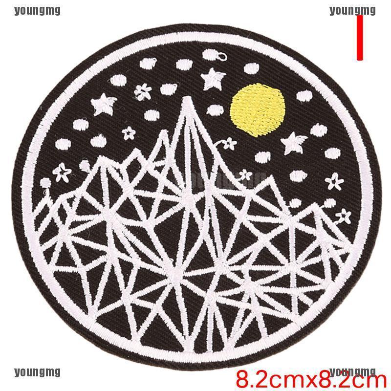 Iron On Sew On Patches Badge Bag Fabric Applique Craft Embroidered Decor DIY (4)