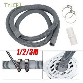 TYLER1 Plastic Extension Pipe Universal Plumbing Hoses Drain Hose Deodorant Telescopic Dishwasher Bathroom accessory 1/2/3M Washing Machine Sink