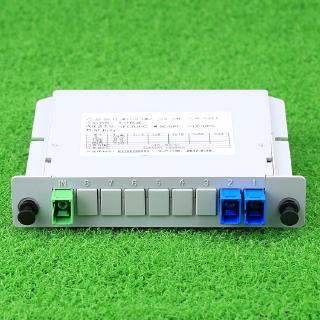 1x2 PLC Fiber Optical SC/UPC 1：2 Module Fiber Splitter Box SC Connector