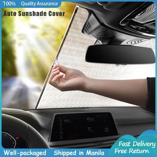 Sun Shields○▫◊Car Sunshade Retractable Windshield Isolation over 90% Sunlight Auto-scaling for SUV S (1)
