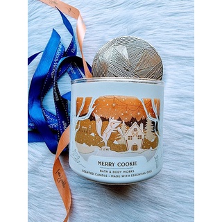 Bath and Body Works 3-Wick Candle - Merry Cookie