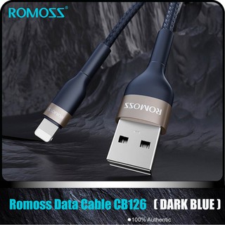 Romoss CB126 1M/2M 2.4A Fast Charging Lightning Cable