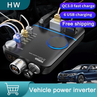 HW 200w car charger inverter 12v car accessories car power inverter adapter generator