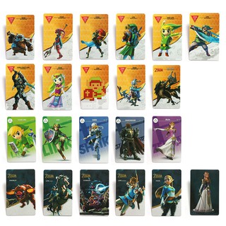 22Pcs Full Set NFC PVC Tag Card Zelda Breath Of The Wild Wolf Link for Nintendo Switch and Wii U (5)