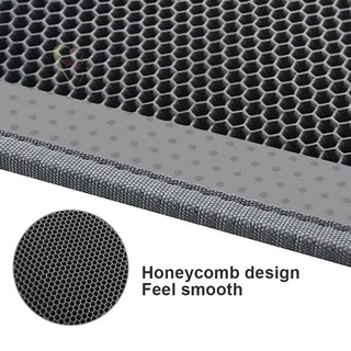 ⊙♀ﺴ30*30cm Dual Layer Cat Litter Mat Honeycomb Waterproof Scatter Control Trapper Pad