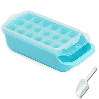 ☞∈【KALAOK】 Ice Cubes Trays Easy Release Silicone Ice Cubes Tray with Lid Creative Ice Trays
