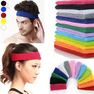 Cotton High Quality Cotton Sweat Headband For Men Sweatband women Yoga Hair Bands Head Sweat Bands S