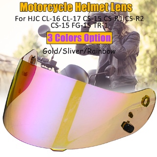 【Spot sale】 【SEAHOUSE】Motorcycle Helmet Lens Visor Shield For HJC CL-16 CL-17 CS-R2 FG-15 CS-15 CS