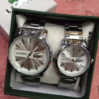 Lacoste couple watch