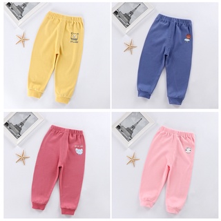 Baby Winter Pants Trousers For Girl Boy Clothing Kids Pontalon Harem Pants Solid Color Clothing Cott