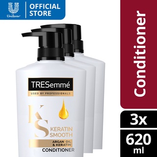 ☌Tresemme Keratin Smooth Hair Conditioner 620ml x3