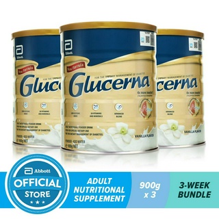 Glucerna Vanilla 900G For Diabetic Nutrition Bundle of 3