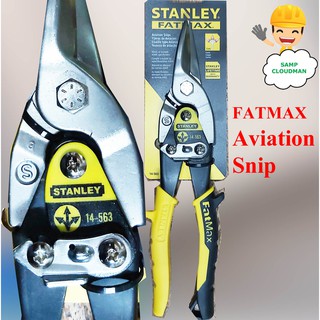 Stanley or 2B Aviation Snips FATMAX Straight Left Right Tin Snip Metal Steel Sheet Cutter Scissor
