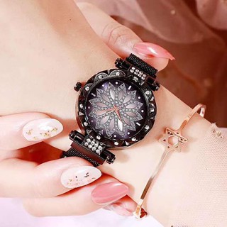 Wecin Diamonds Starry Watch Magnetic Buckle Stainless Steel Watch