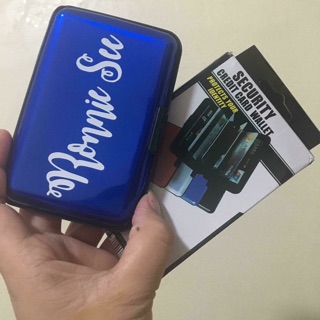 Customized Wallet Card Holder
