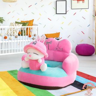 perfectforyou✡ Baby Seats Sofa Cover Seat Support Cute Feeding Chair No PP Cotton Filler (8)