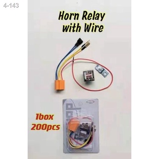 ▪Horn Relay SET Mini Driving Light Relay Transparent Socket and Harness 4pin 12V Universal