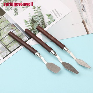 [HOT!!!]3Pcs/set Painting Palette Knife Spatula Mixing Paint Stainless Steel Art knife