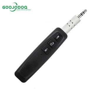 Goojodoq Bluetooth 4.1 Adapter 3.5mm Jack Aux Audio Receiver Handsfree Car Kits Bluetooth Converter (1)