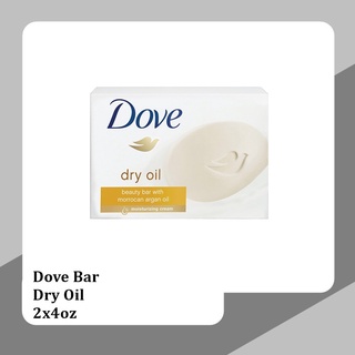 Imported Dove Bar Dry Oil 2 bars of 4oz
