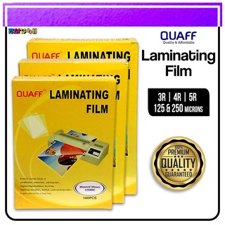 Ink Stamps & Pads☫❐▬3R / 4R /5R QUAFF Laminating Film 125 Micron & 250 Micron Hot Lamination Proces