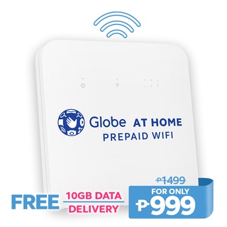 Globe at Home 4G LTE Prepaid WiFi with FREE 10GB