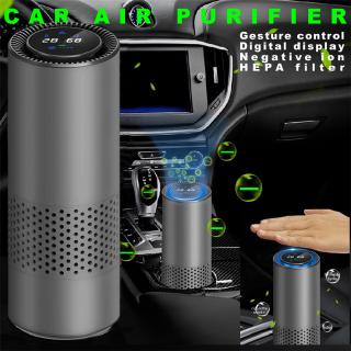UWOLF Intelligent HEPA Air Purifier Car/Nature Fresh Air Purifier best for Car Home Office Auto Accessories for Travel Purifier