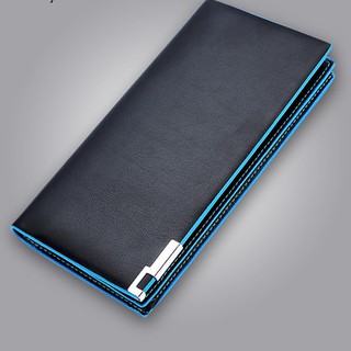 Jordan Wa052b5 Men's Long Leather Wallet Import Cheap Black Blue Branded Original Baellerry Boys