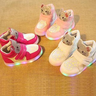 COD Hello'Kitty (led) Shoes Kids