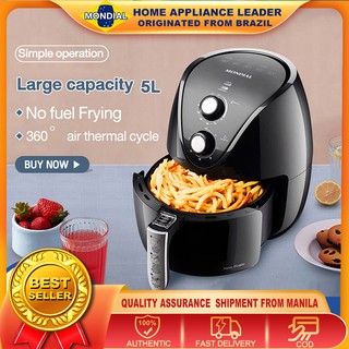MONDIAL air fryer 5L 1500W power household appliances oil-free large capacity automatic French