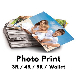 Photo Print 3R/4R/5R/8R/Wallet Size