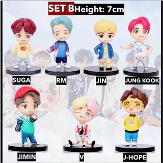 BTS Tiny Tan Mini Figure Set