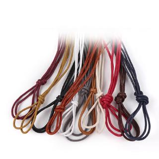 224【BIBI】Round Waxed Shoelaces for Shoes Round Dress Shoes Boots Leather Shoe Laces