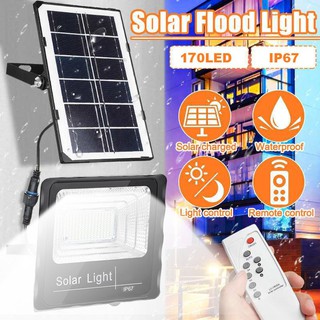 Solar LED Flood Light 45 Watts Daylight Waterproof IP67