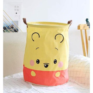 Tsum Tsum Foldable Hamper Storage Organizer Laundry Basket - Winnie the Pooh and Friends PANALO