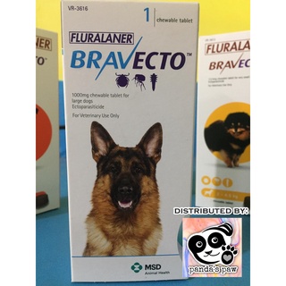 Bravecto Chewable Tablet for Dogs (20-40kg)