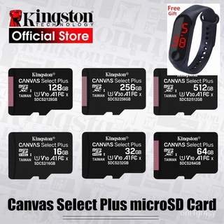 Kingston Flash Memory Card 128gb 64gb 32gb 16gb Micro Sd Class 10 Uhs-1 8g C4 Microsd Tf / Sd Card Untuk Smartphone Ujq