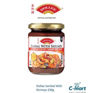 Dollee Sambal with Shrimps 240g [Sauces | Pastes | Soups | Seasonings]